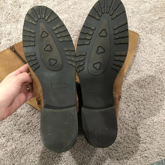 3 Eddie Bauer Suede Leather Riding Boots with buckle details size 11 - Picture 7 of 9